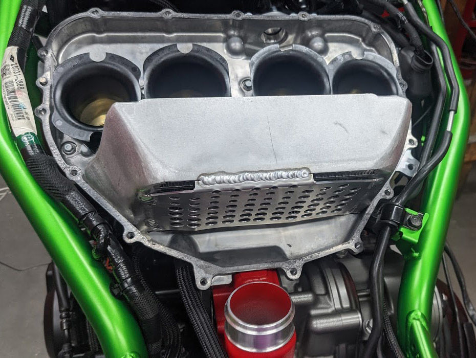 Kawasaki ZH2 Intercooler Kit. Performance Motorcycle Accessories, Ninja