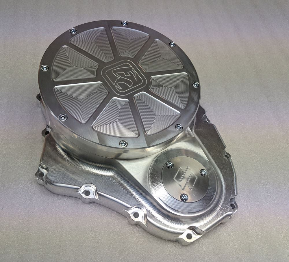 GSXR 1000 K9 Quick access clutch cover. Performance Motorcycle Accessories, Ninja H2 intercooler