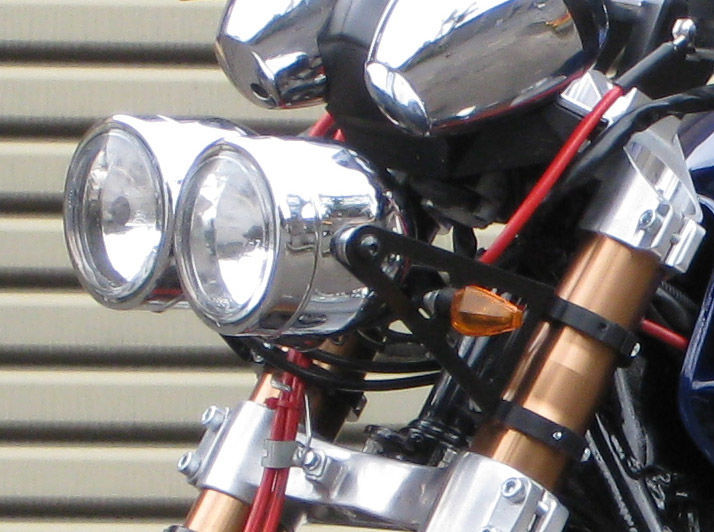 Hayabusa forks to GSX1400 Front end conversion. Performance Motorcycle