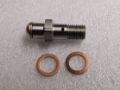 Banjo bolt check valve